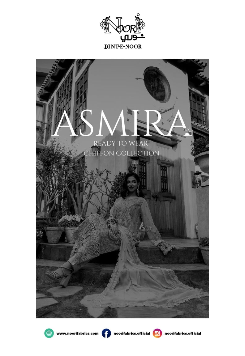 ASMIRA LUXE CHIFFON Embroidered Collection 𝟸𝟶𝟸𝟼