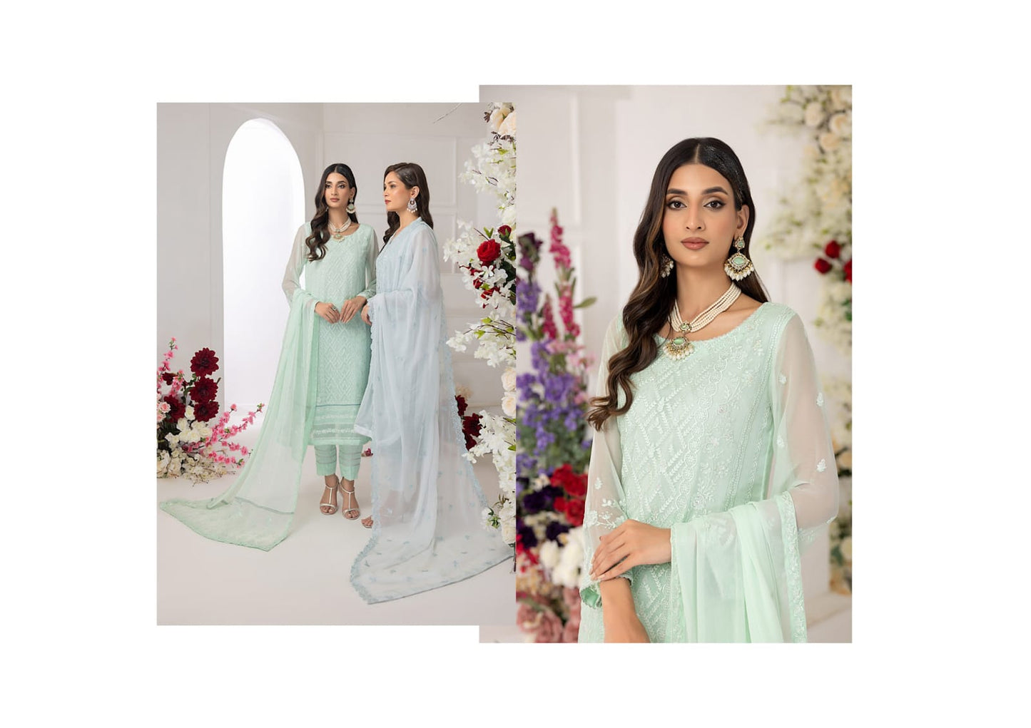 Bahar Ready to Wear Festive Stitched Chiffon