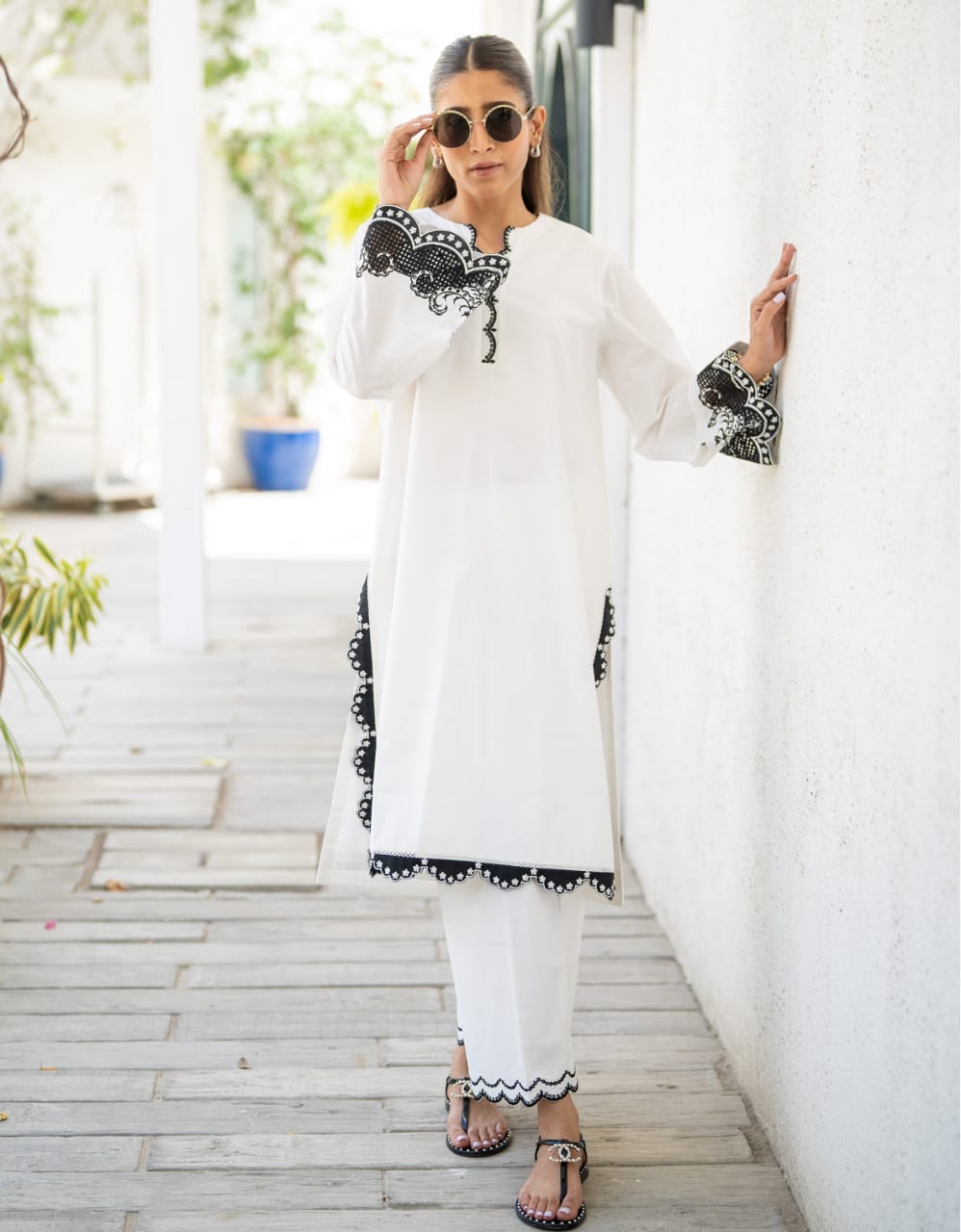 SAHAR PRET ESSENTIALS Stitched / Ready to Wear Co Ord (2pc) Cambric Collection