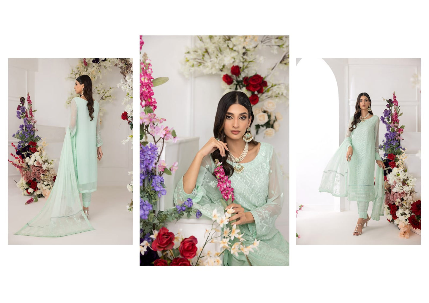 Bahar Ready to Wear Festive Stitched Chiffon