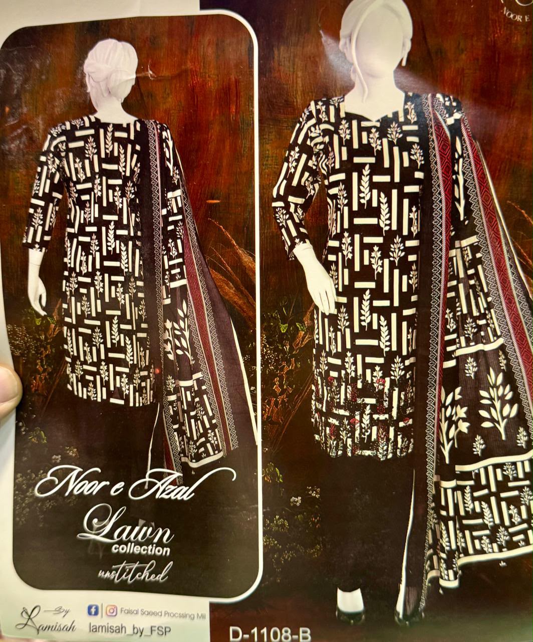 Noor e Azal Lawn 2026 Collection