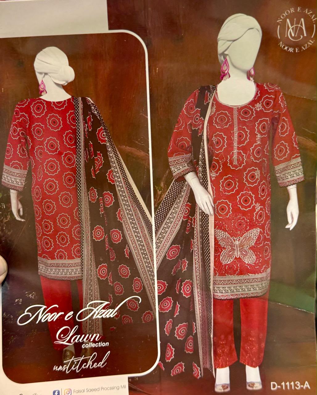 Noor e Azal Lawn 2026 Collection