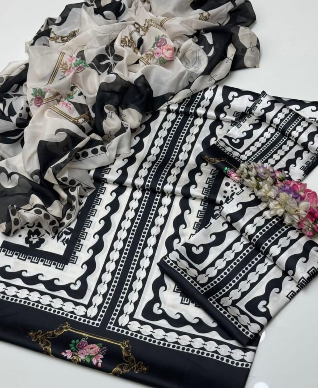 Floral Digital Printed