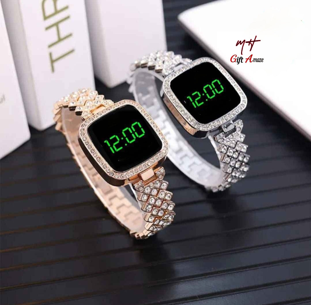 Touch screen Led Ladies stone
