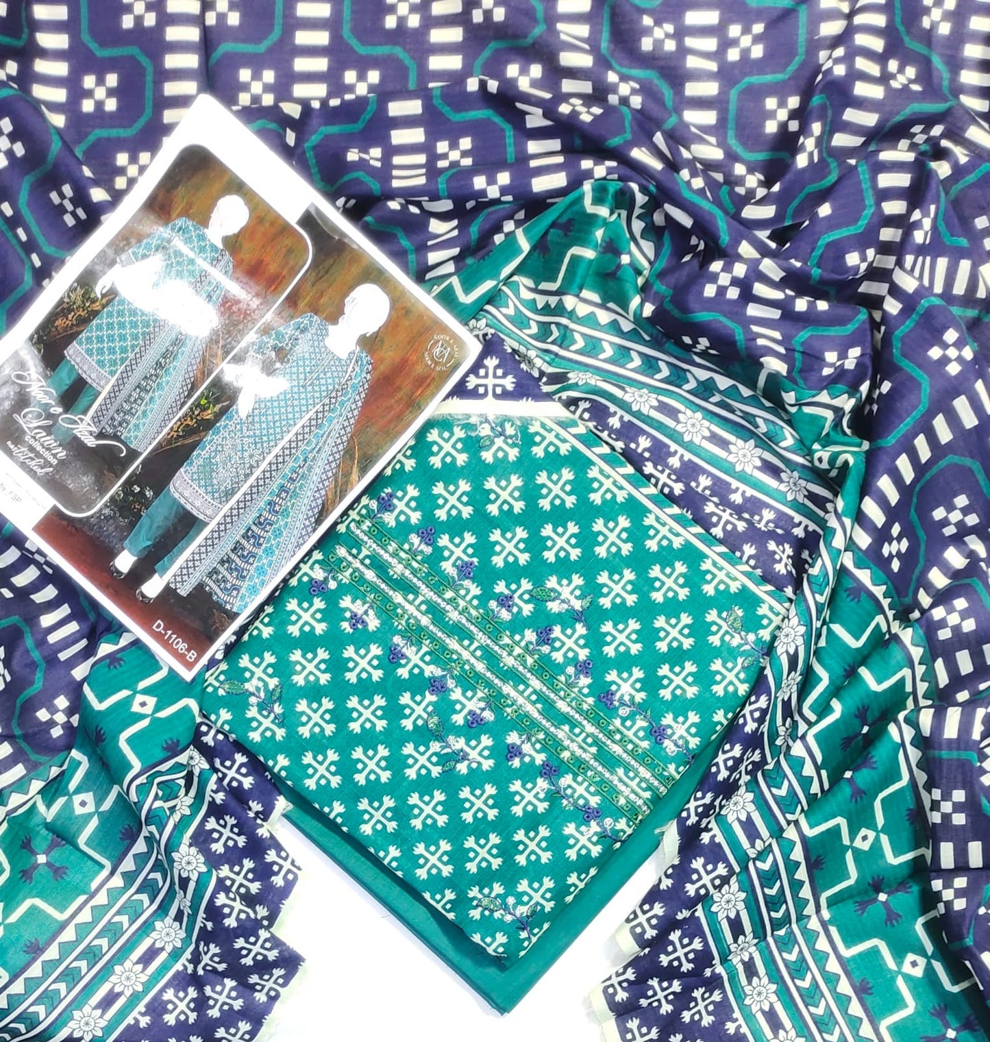 Lawn Embroidered Collection