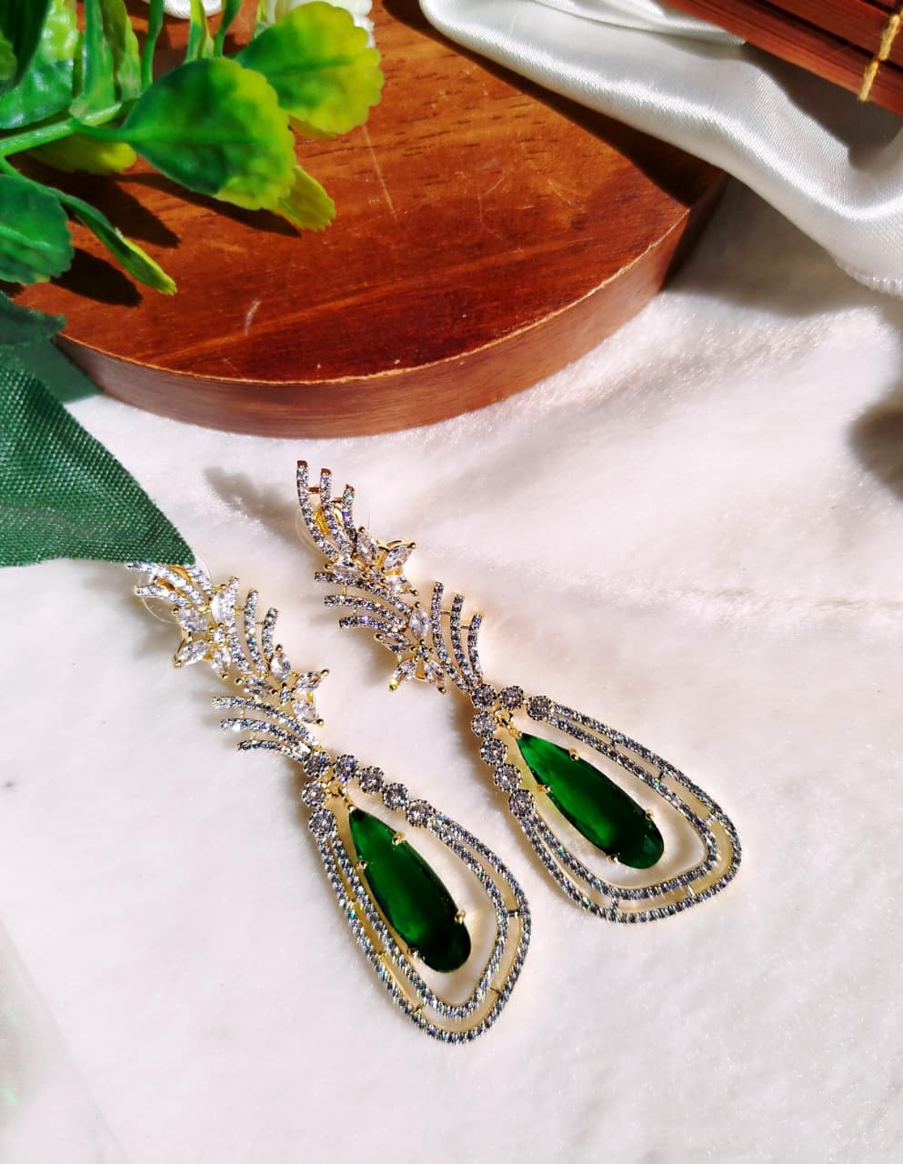 Beautiful imported A.D zarcon Earing