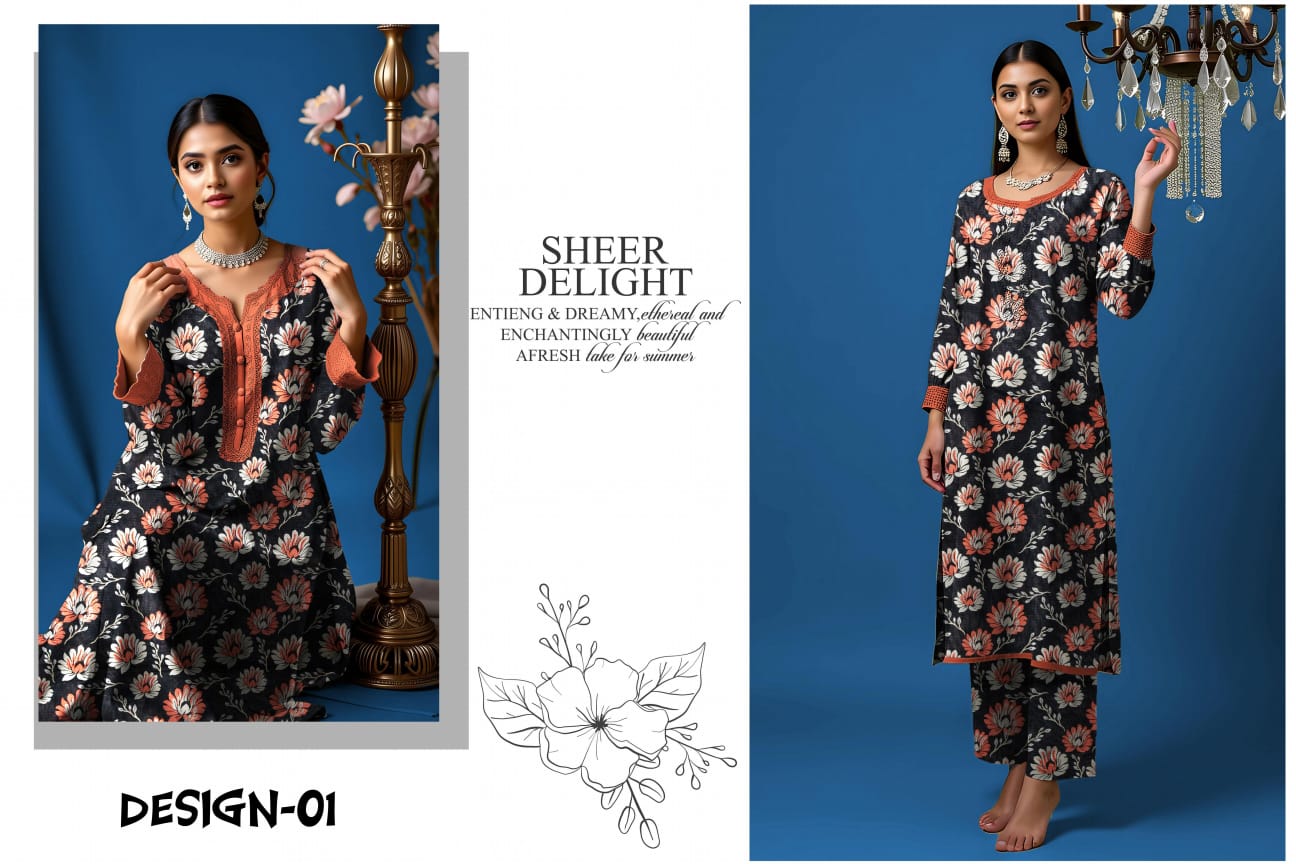 2 PIECE BLOOM By SOBIA WASEEM