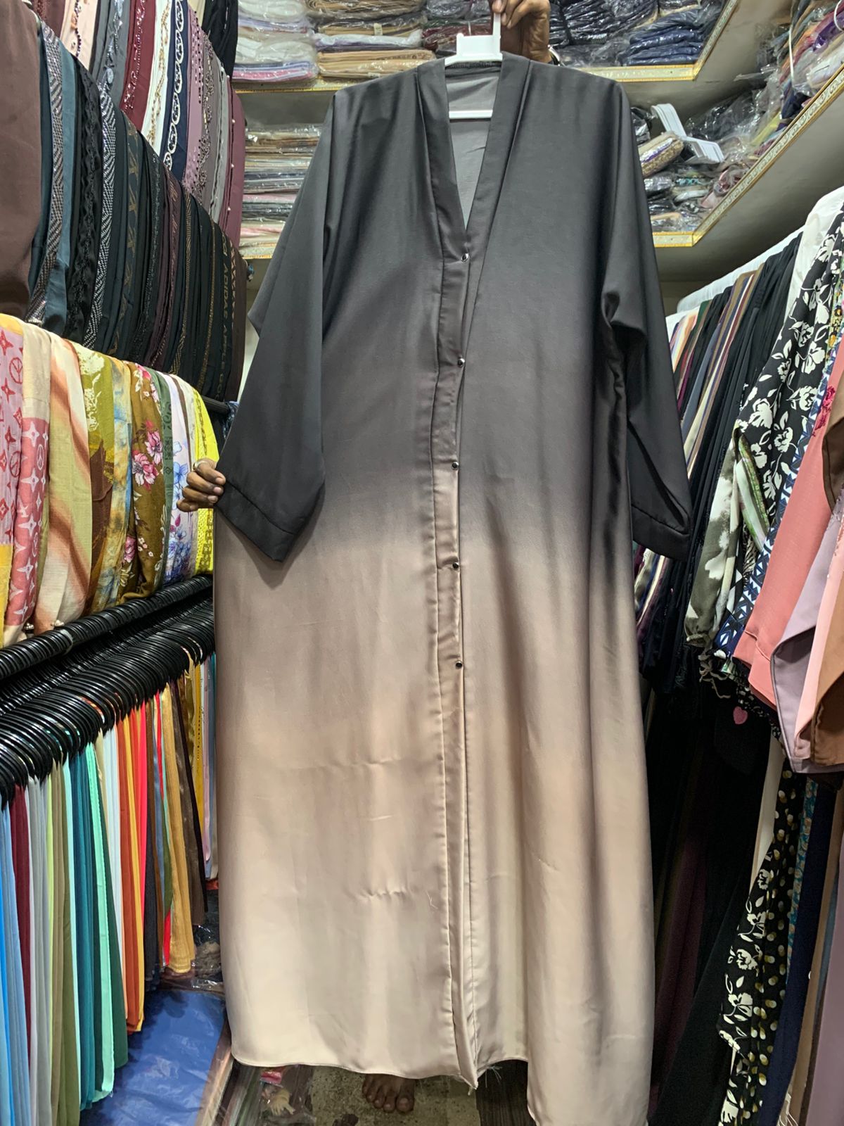 Shaded abaya