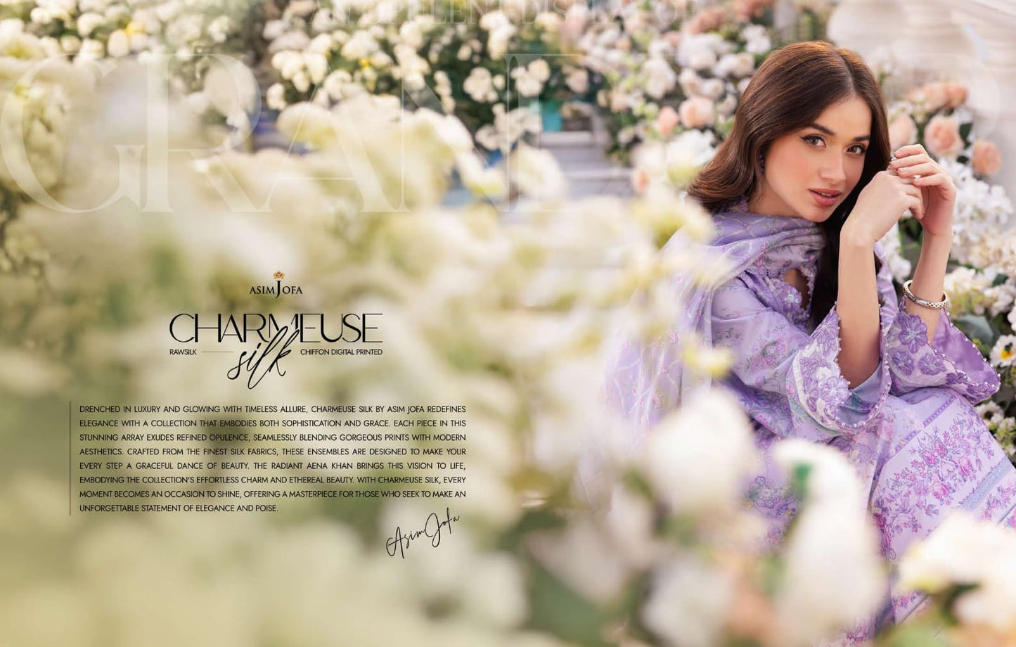 CHARMEUSE Silk by ASIM JOFA