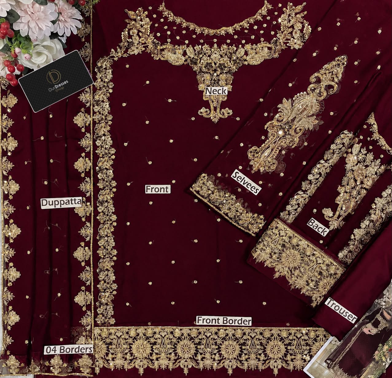Aneela's Chiffon Embroidered Collection