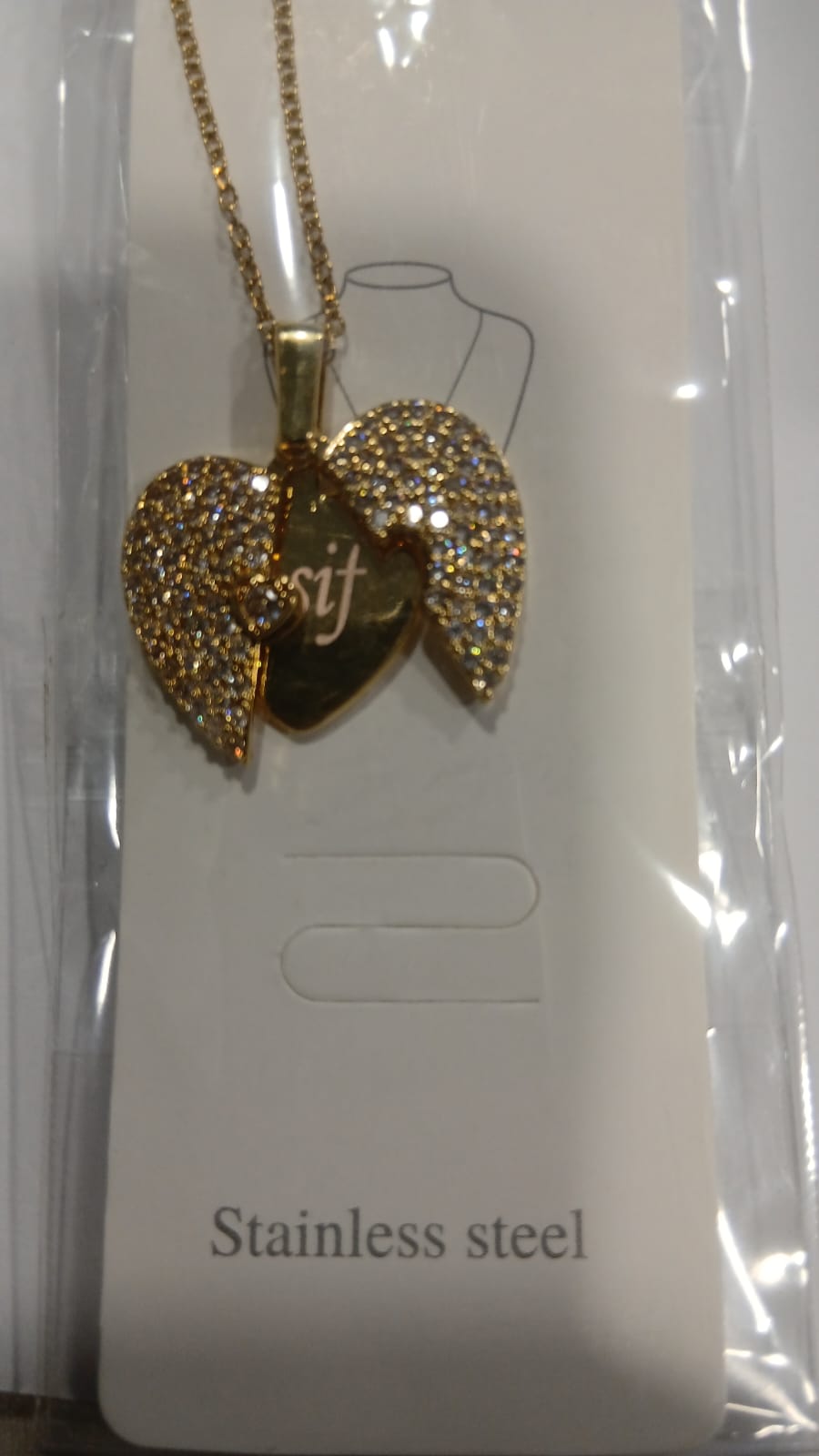 Openable Heart Necklace