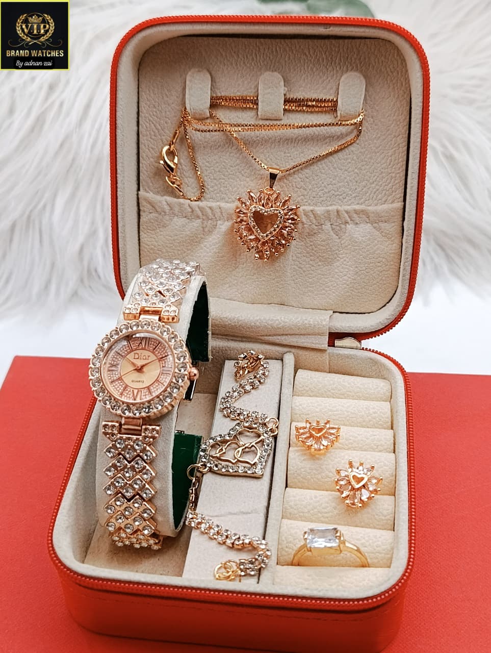 Dior Watch With Jewellery