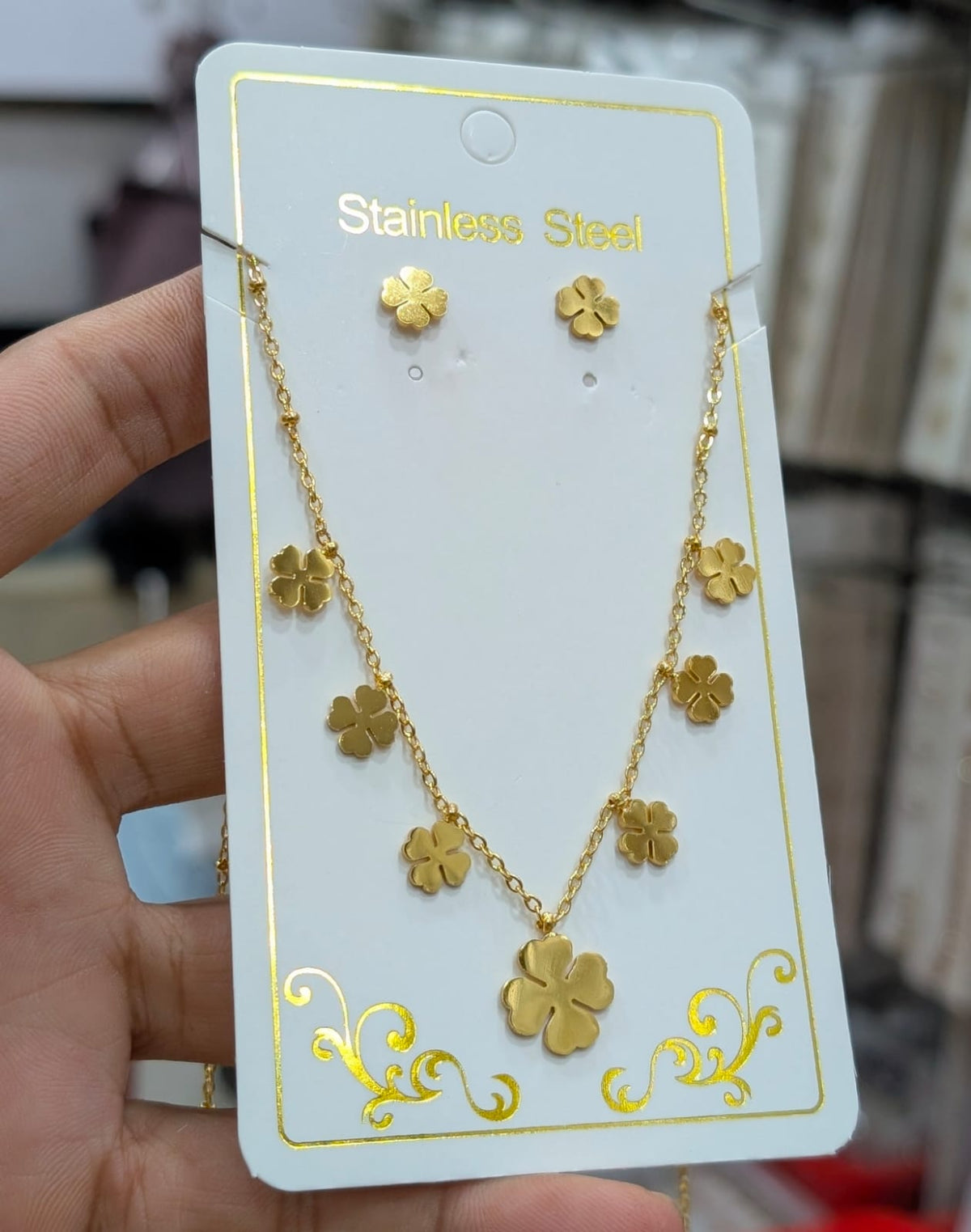 Stainless Steel Locket Set
