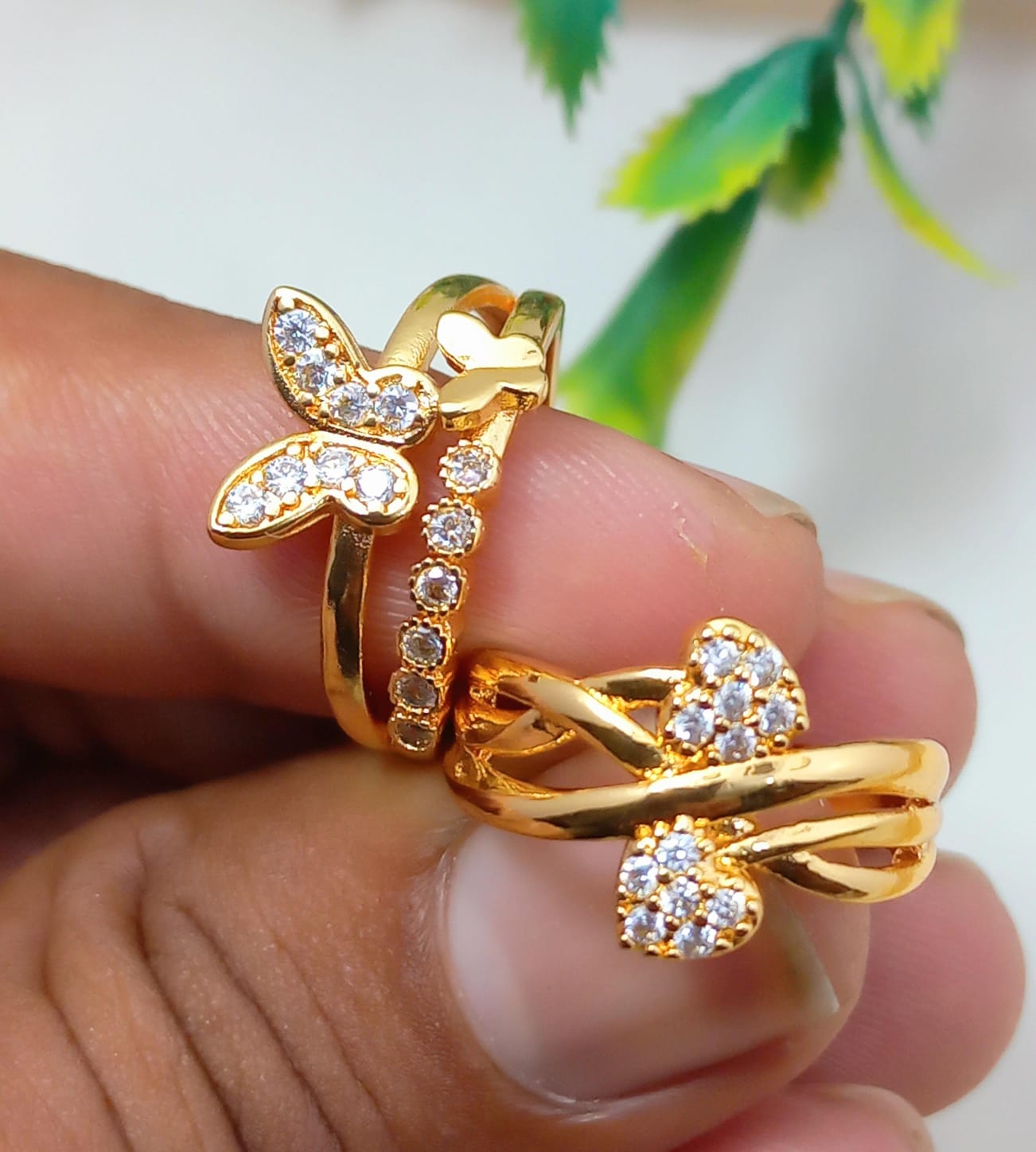Zarkun adjustable rings