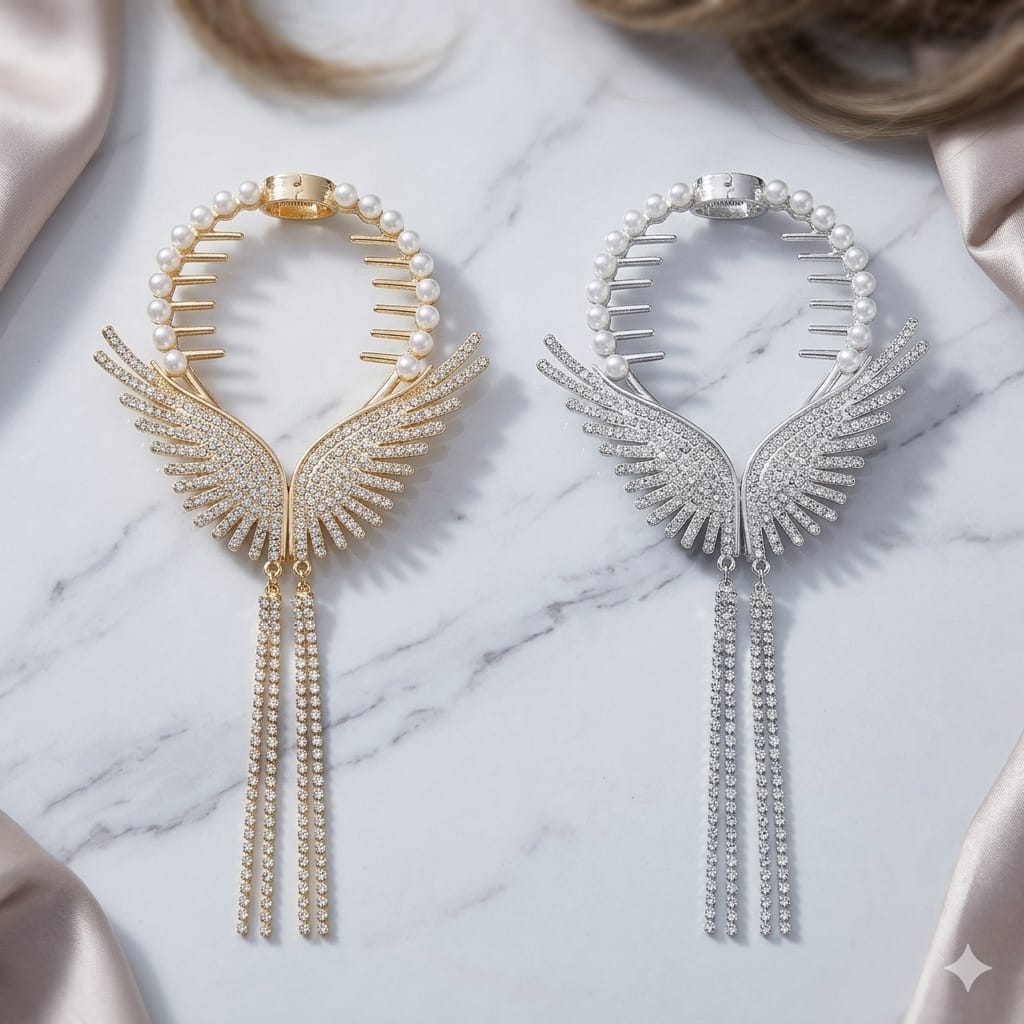Fancy China butterfly hair Clew