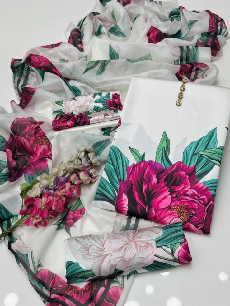 Floral Digital Printed