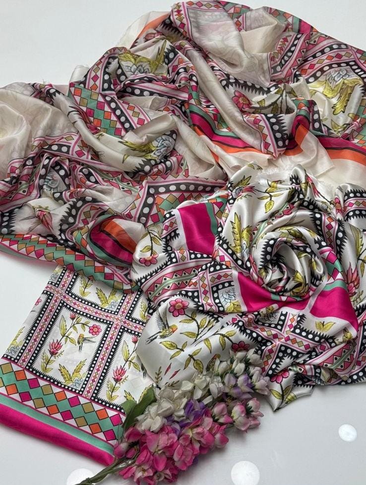Floral Digital Printed