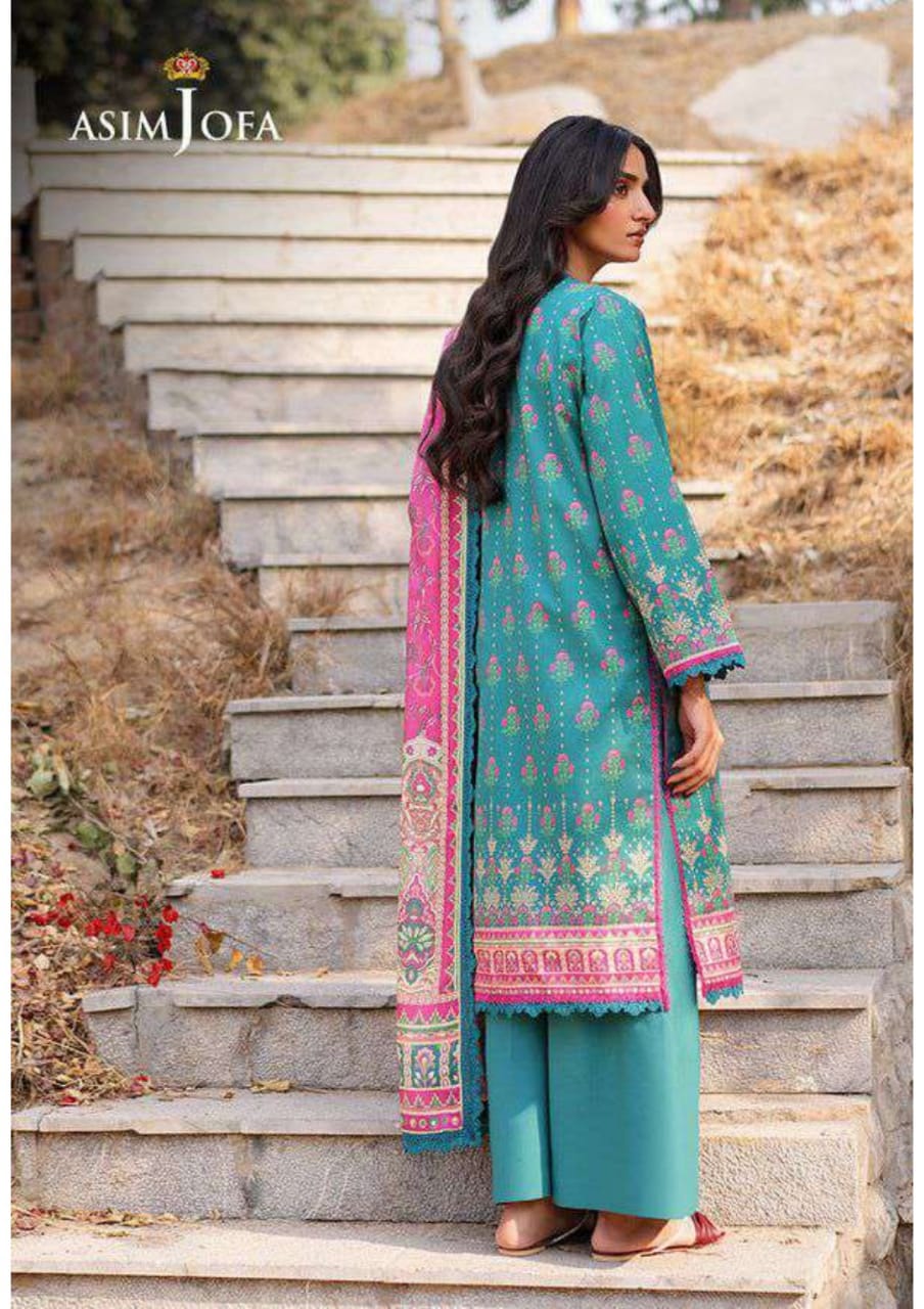ASIM JOFA Printed Lawn Combined