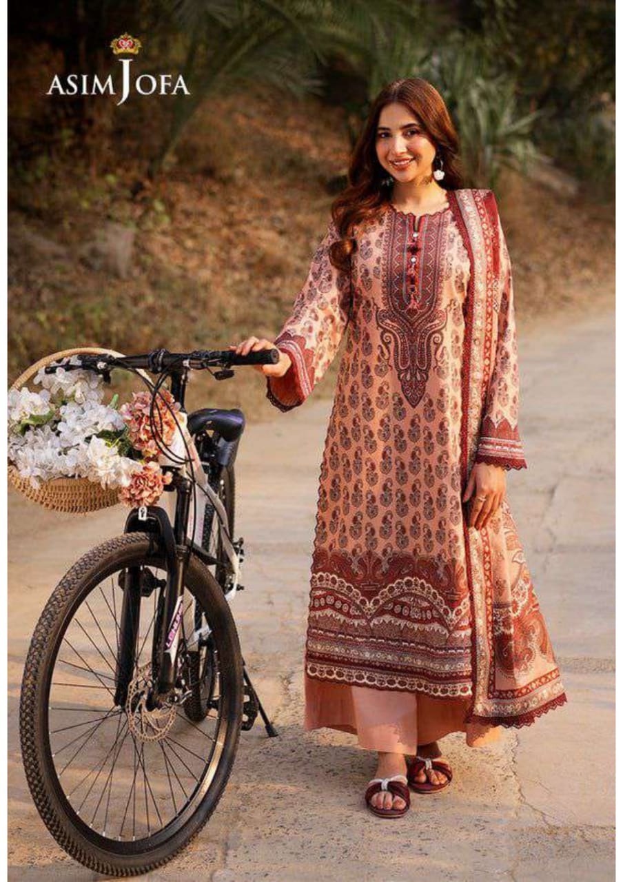 ASIM JOFA Printed Lawn Combined