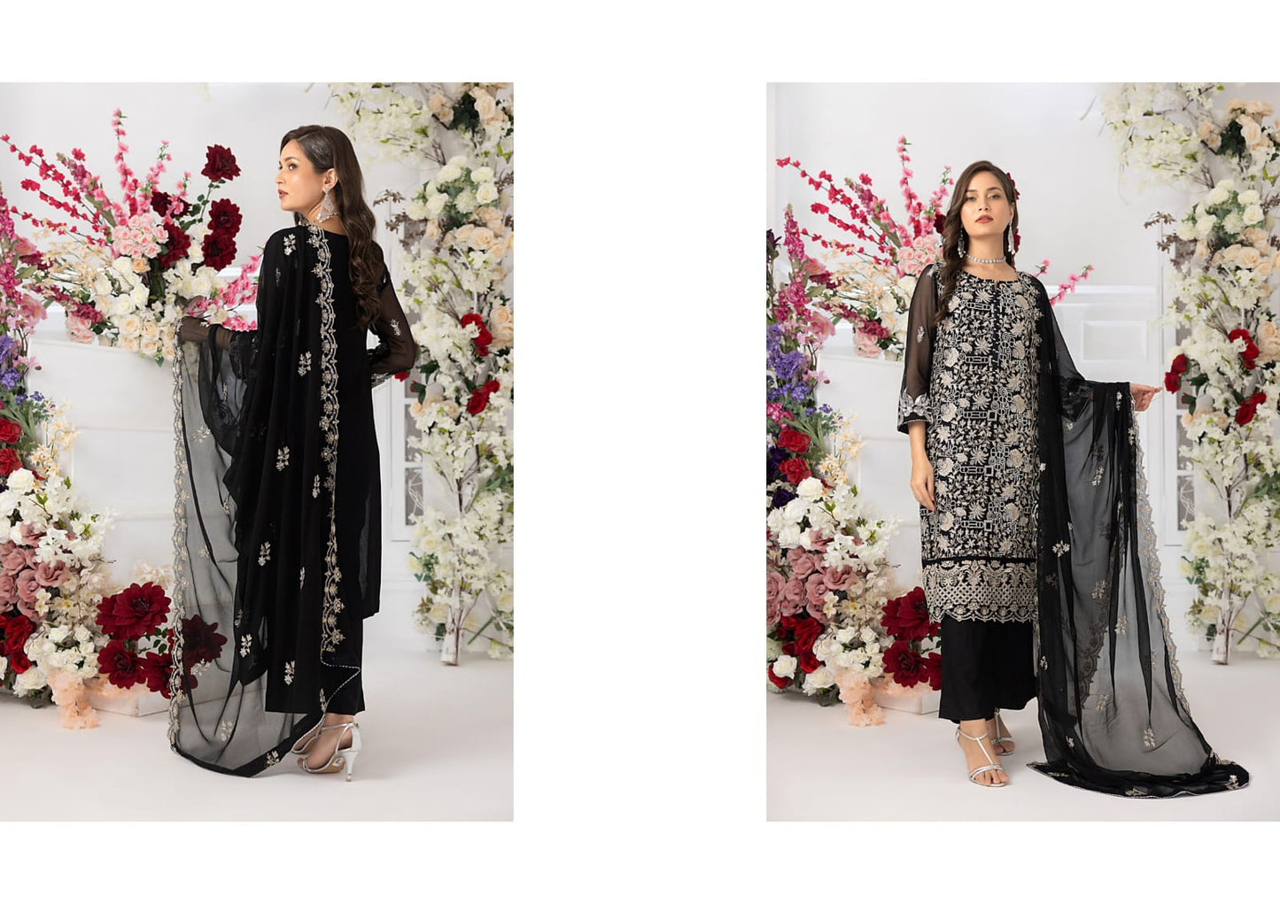 Bahar Ready to Wear Festive Stitched Chiffon