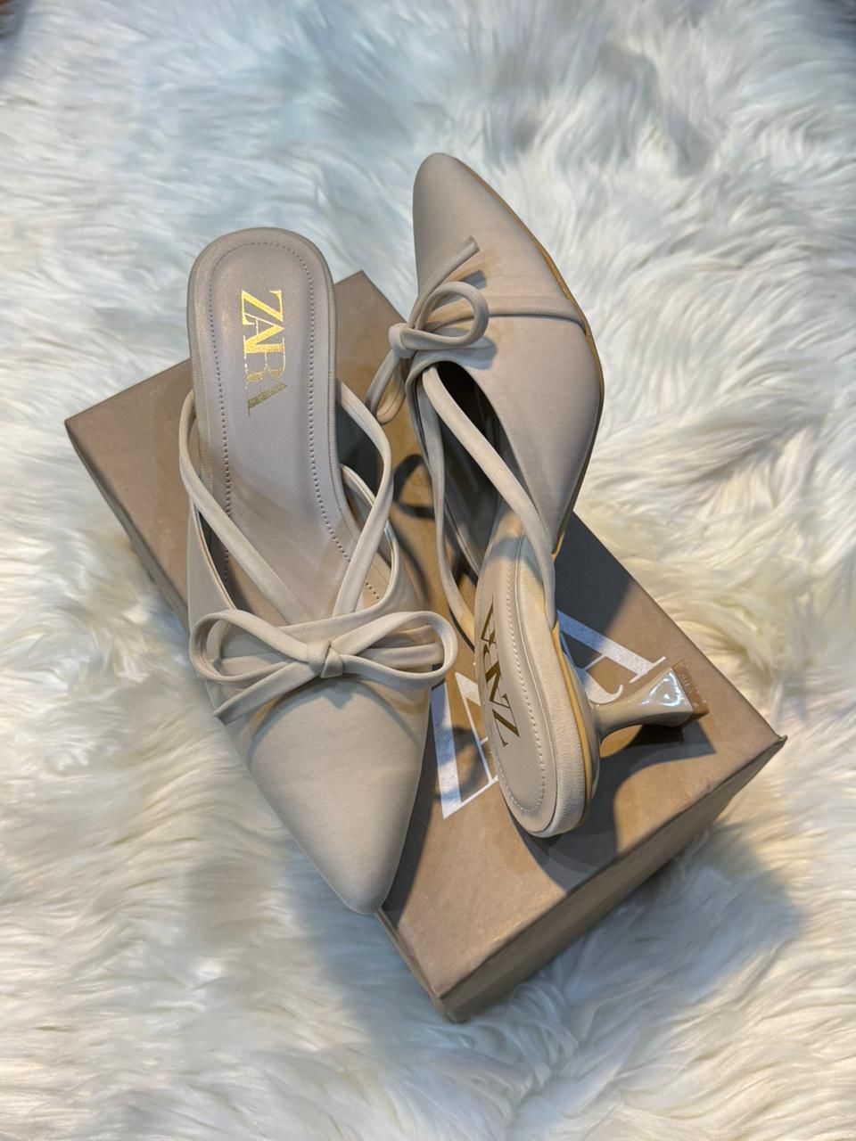 Zara Tie Heel