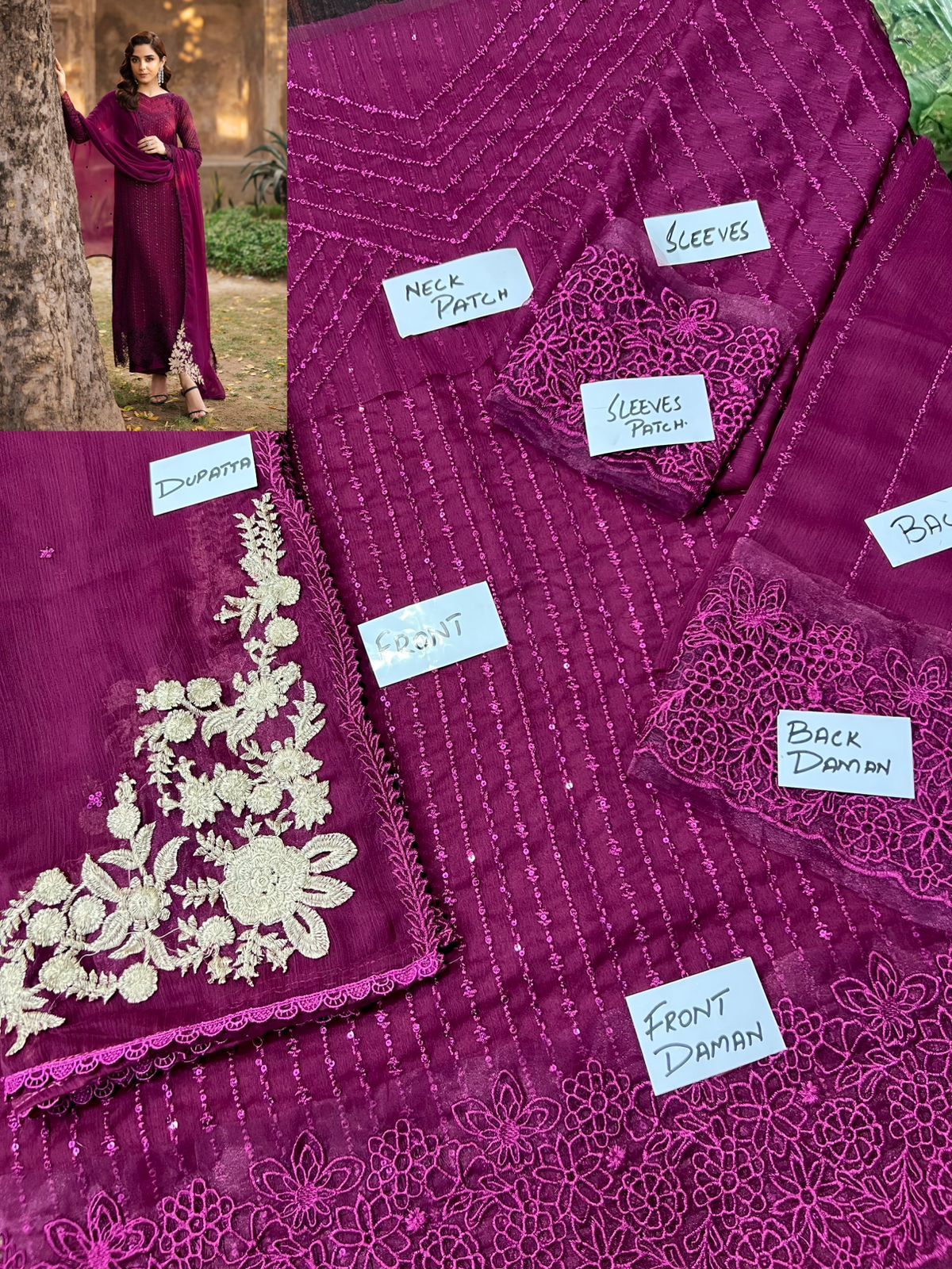 Azure Chiffon Collection