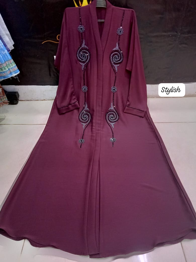 Front open Abaya