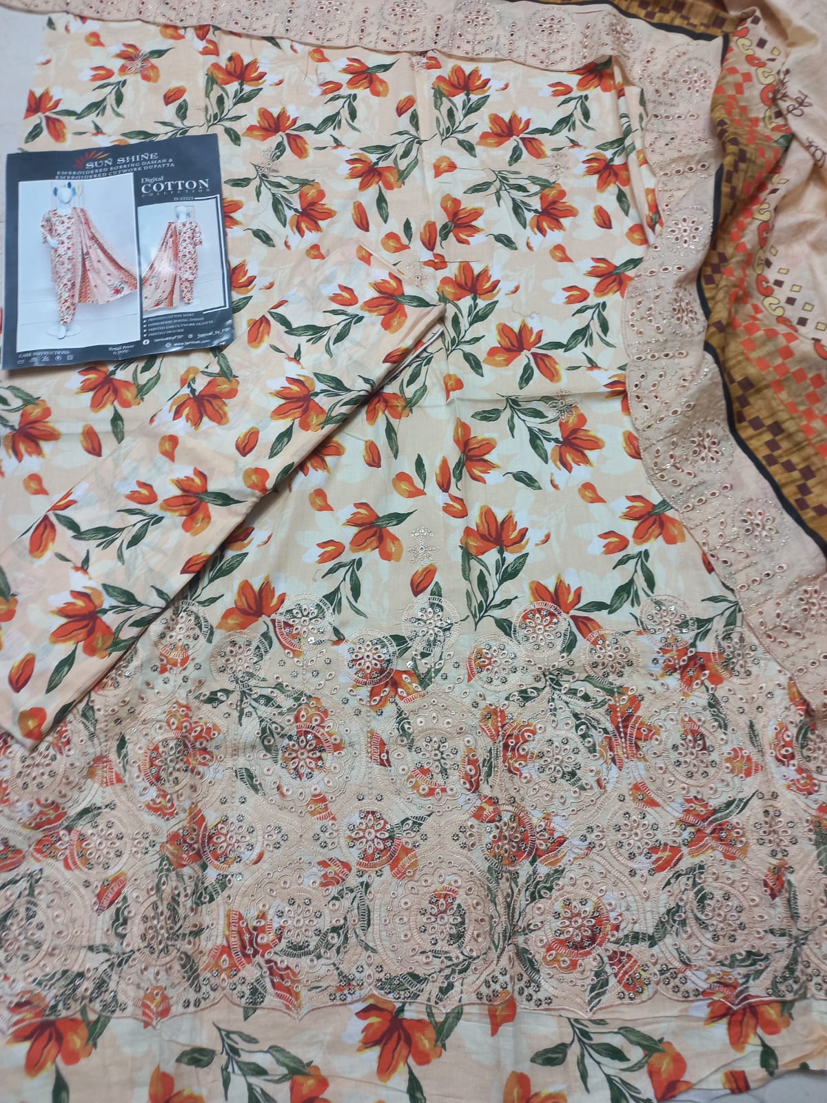 Sun Shine Lawn Embroidery