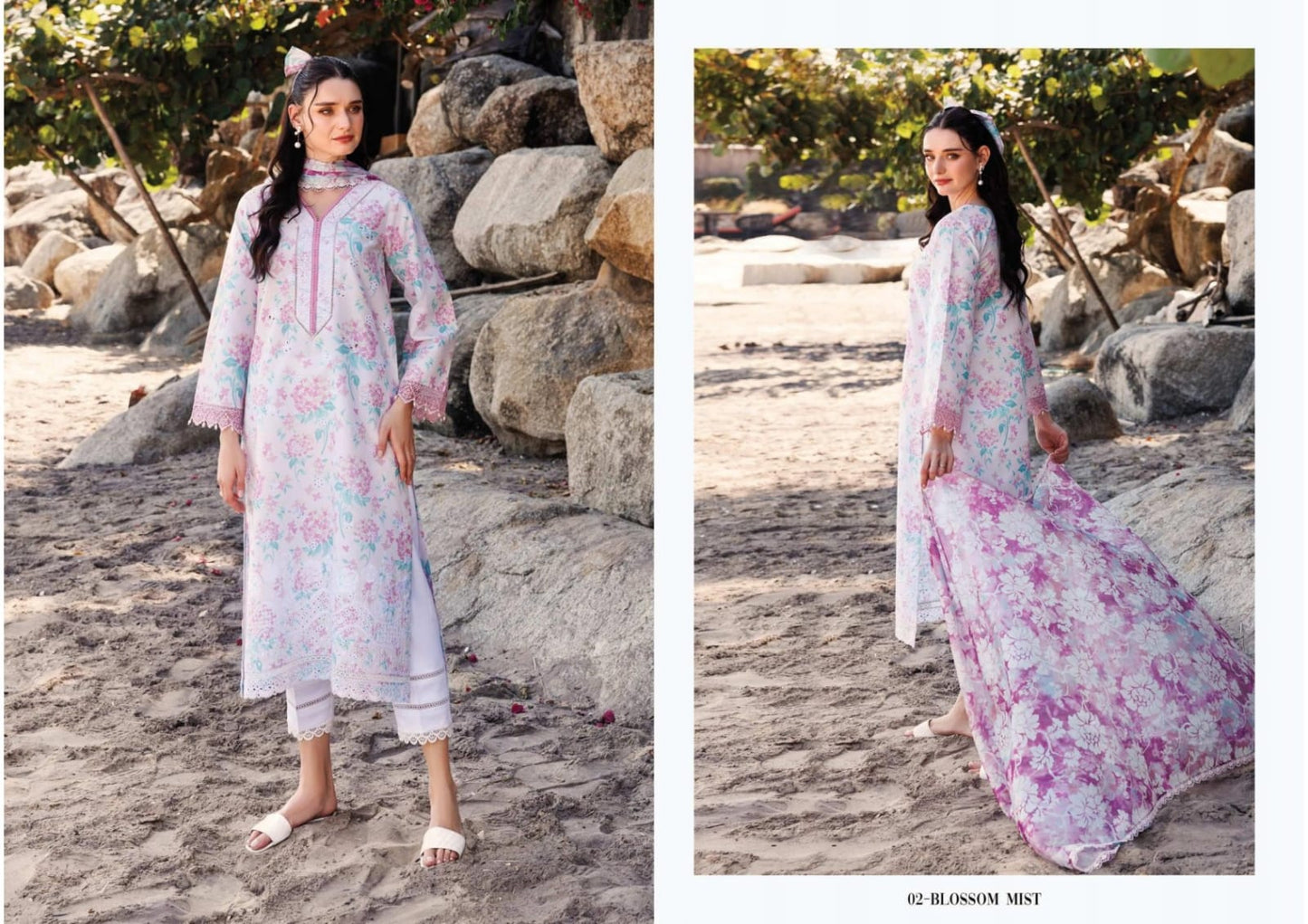 Barouque Farasha is AUREA EID SUMMER LAWN COLLECTION