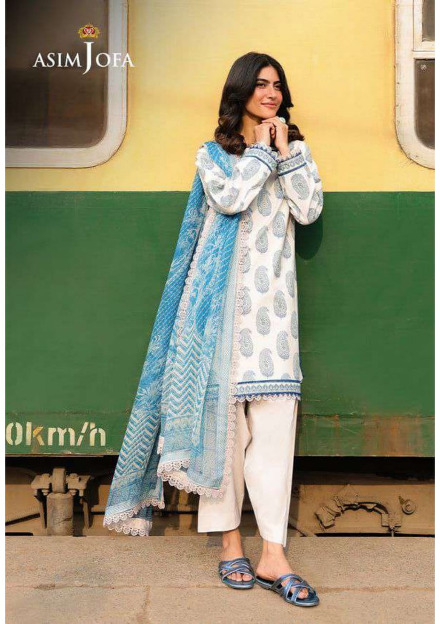 ASIM JOFA Printed Lawn Combined