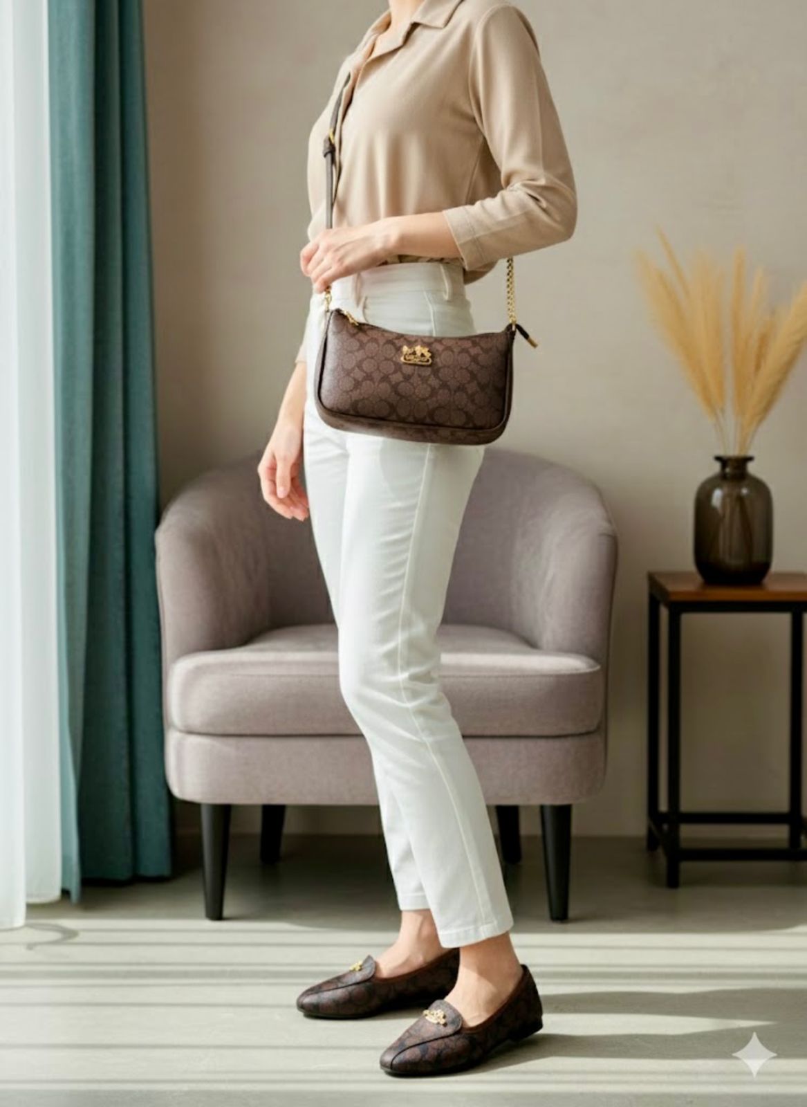 Combo deal Coach pumps + Coach crossbody bag