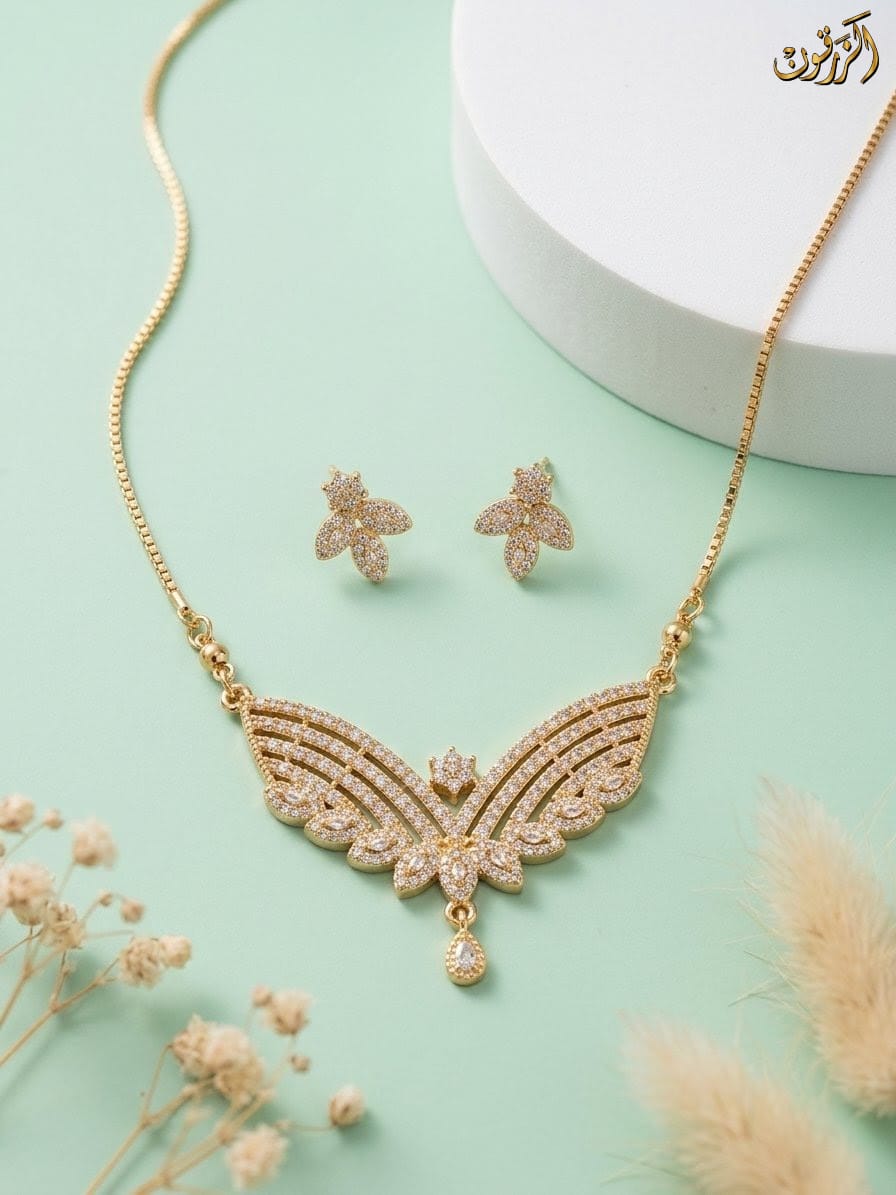 Zircon Sets Gold plated Micro Zircon Set