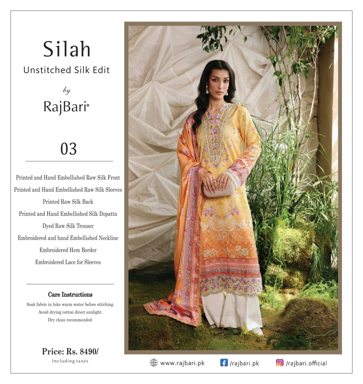 RAJBARI SILAH SILK EDIT COLLECTION