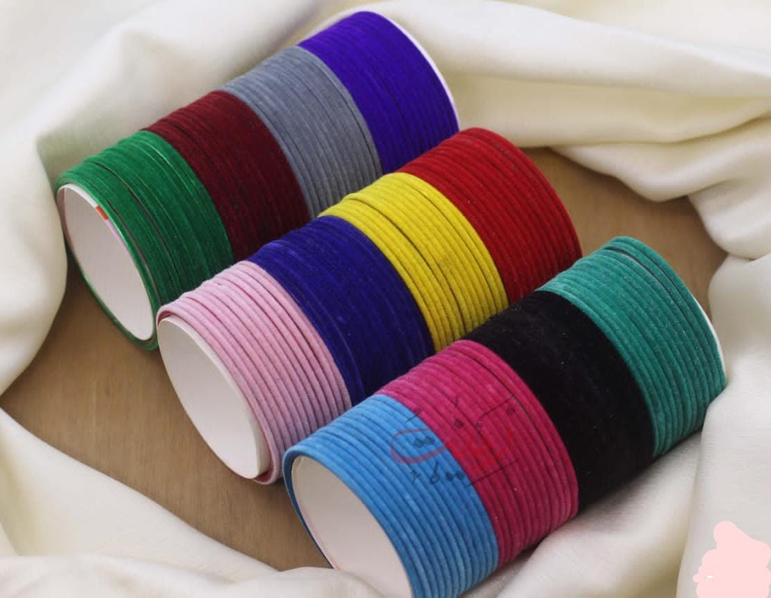 Stylish 12 Dozen Metallic Velvet