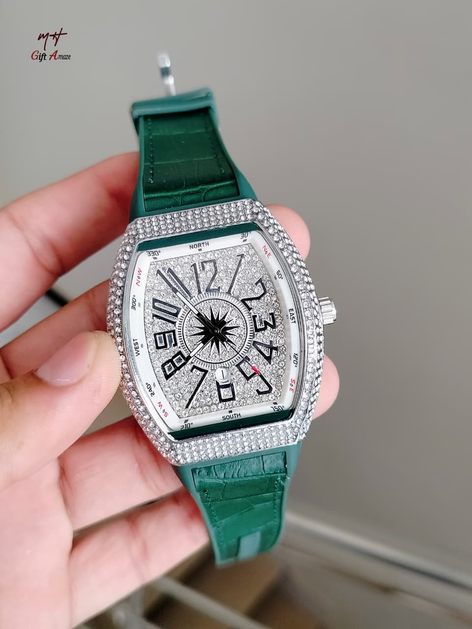 Franc Muller Full Stone Watch