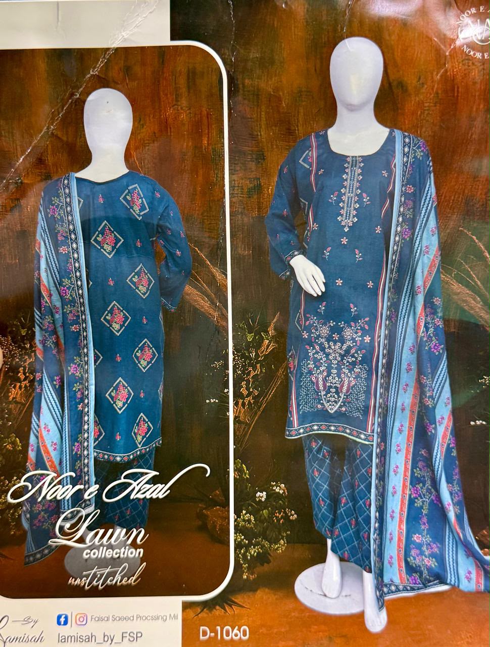 Noor e Azal Lawn 2026 Collection