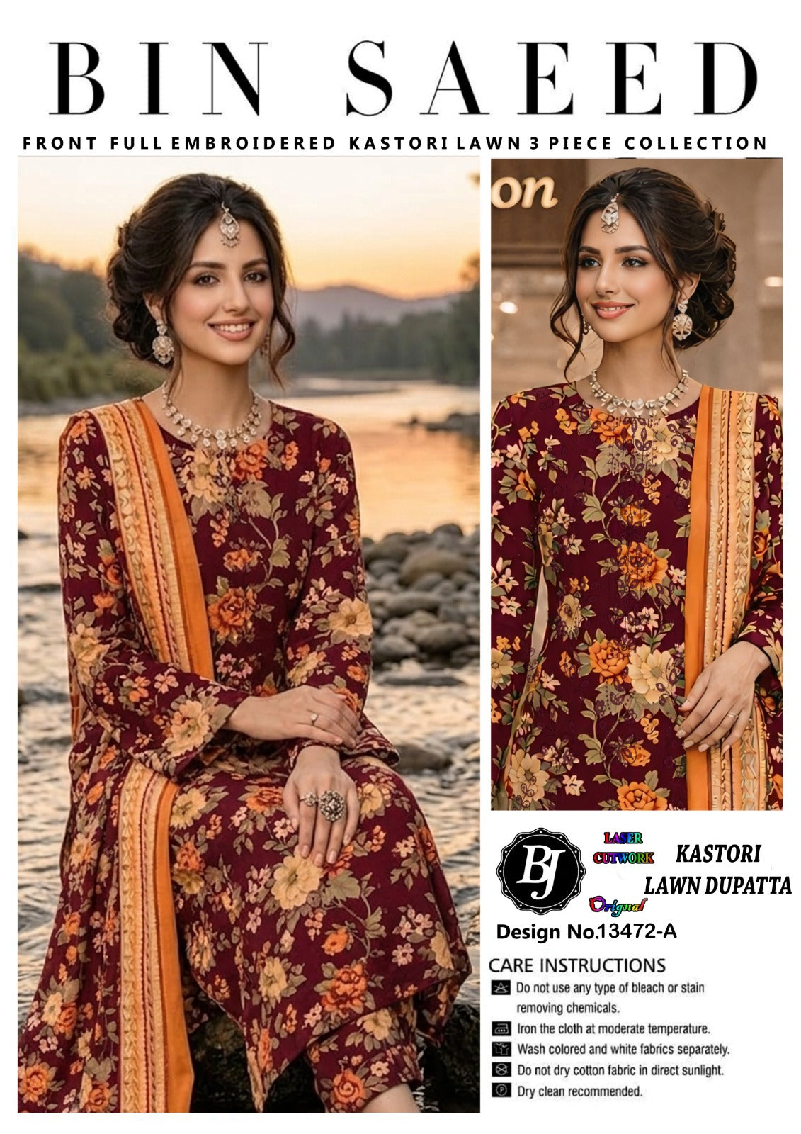 BJ Cotton Dupatta