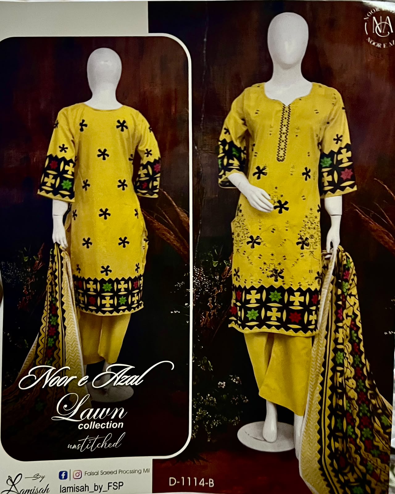 Noor e Azal Lawn 2026 Collection