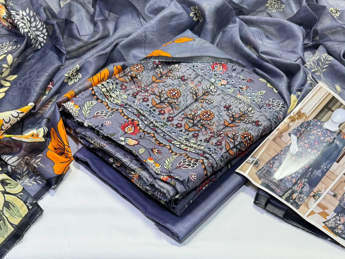Boring Daman Embroidered Collection