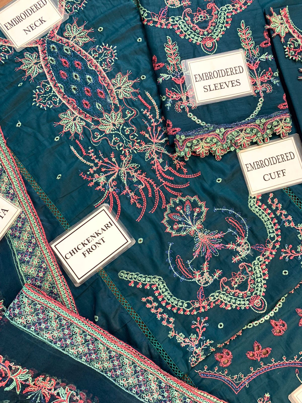QALAMKAR LUXURY LAWN CHICKEN KARI COLLECTION