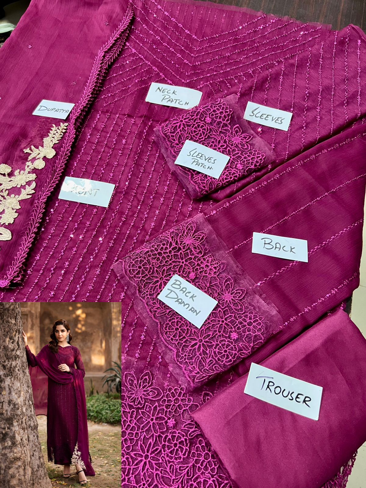 Azure Chiffon Collection