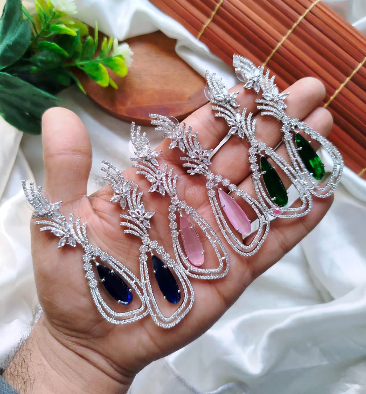 Beautiful imported A.D zarcon Earing