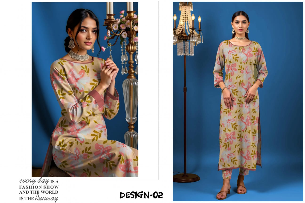 2 PIECE BLOOM By SOBIA WASEEM