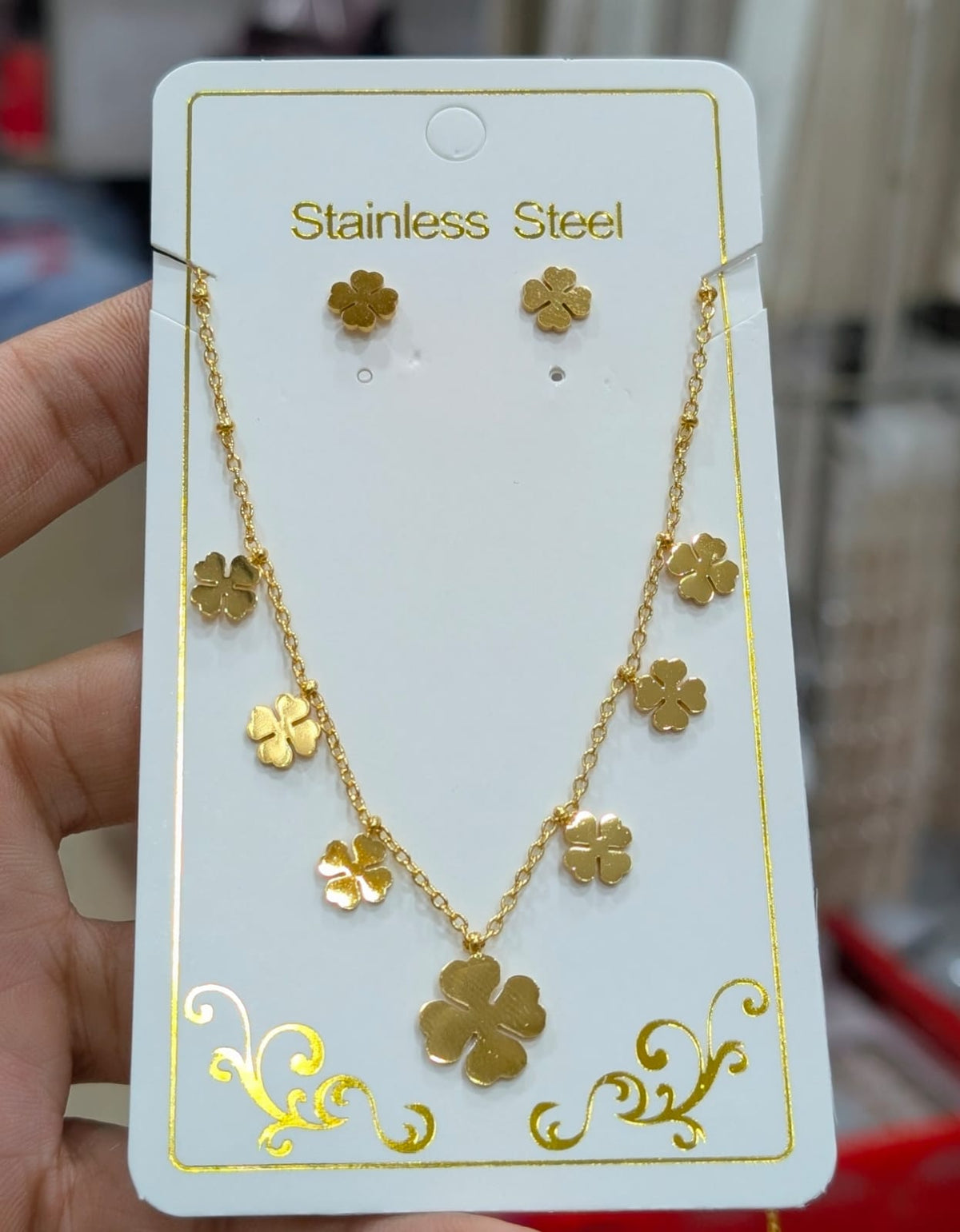 Stainless Steel Locket Set