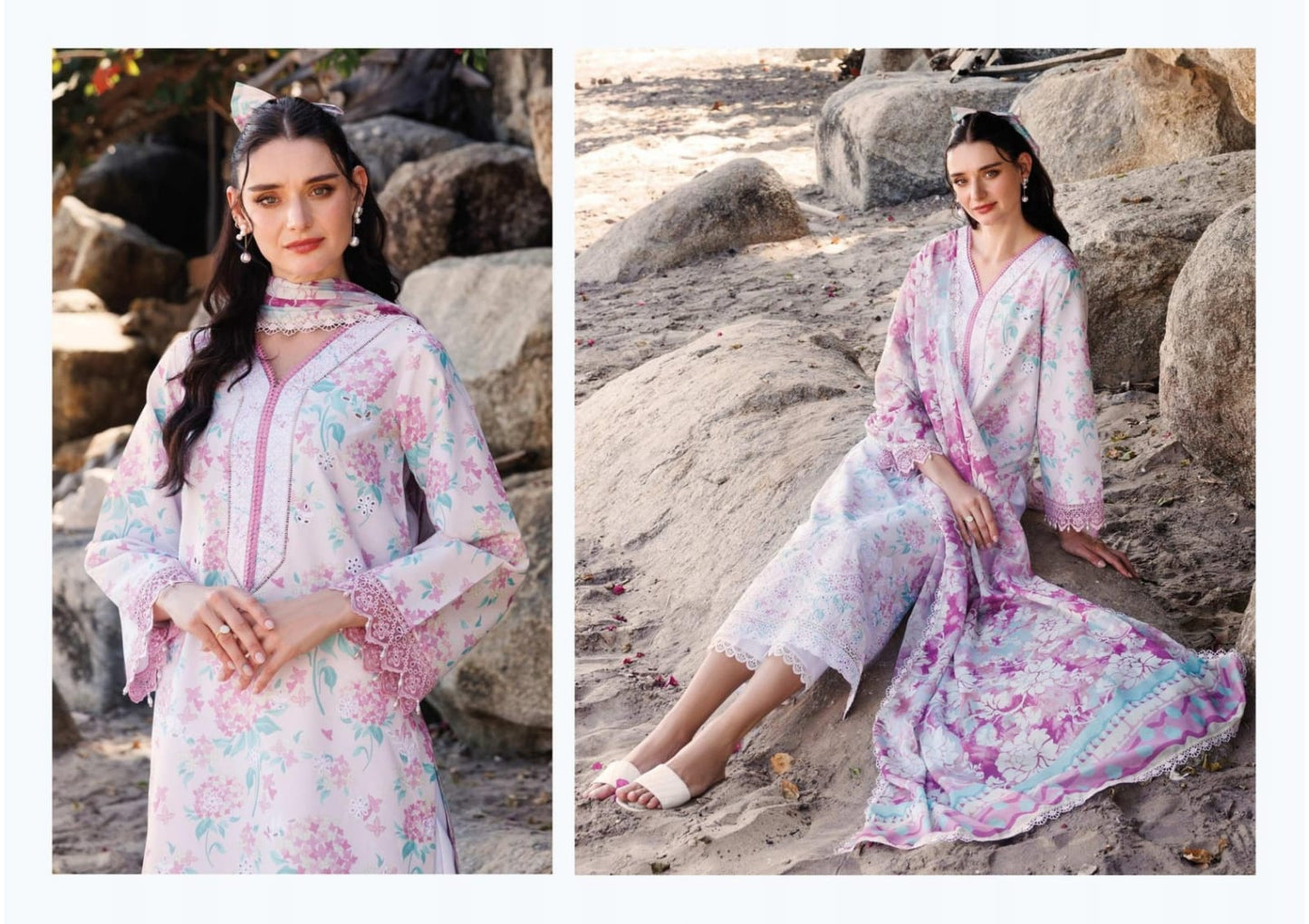 Barouque Farasha is AUREA EID SUMMER LAWN COLLECTION