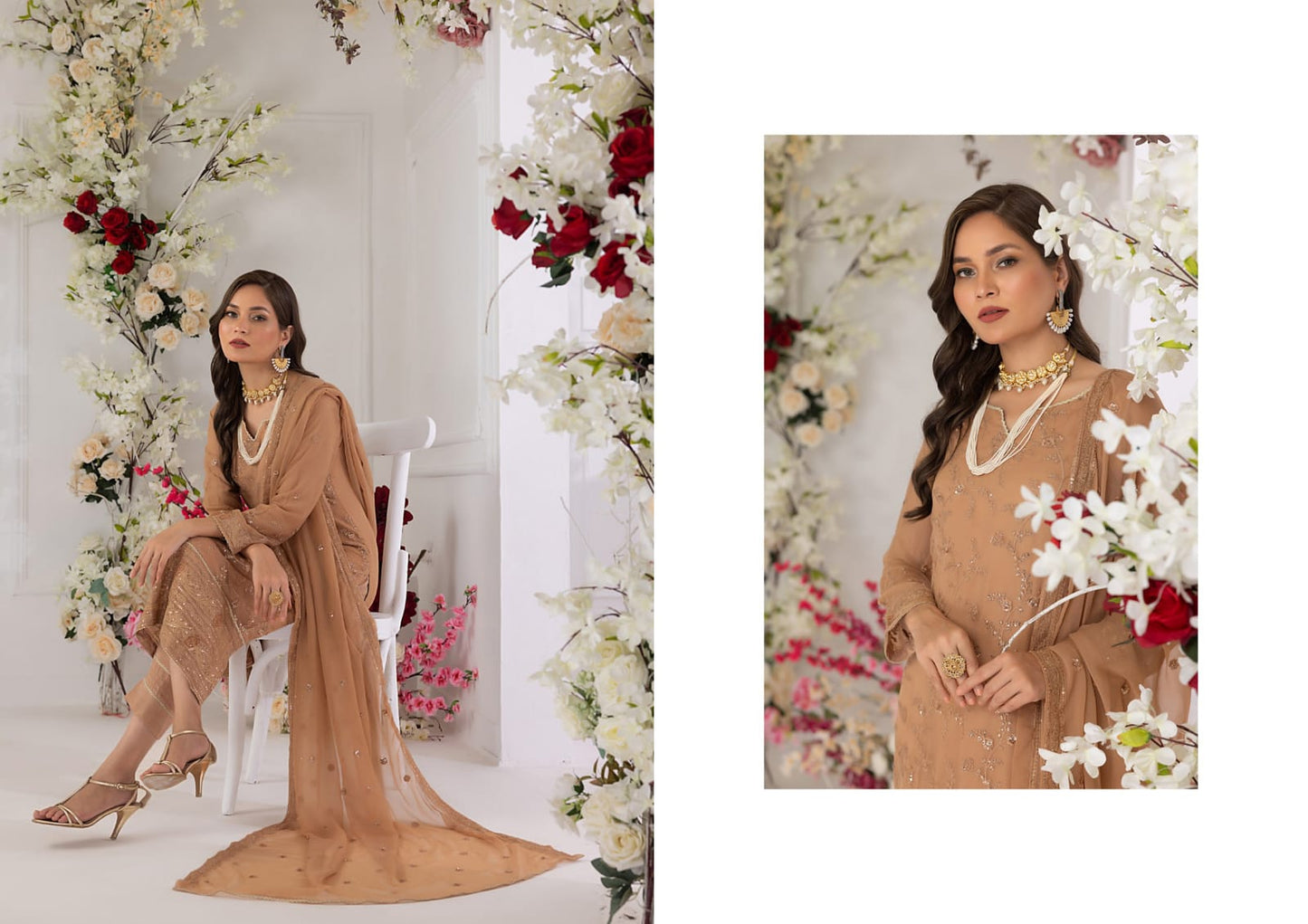Bahar Ready to Wear Festive Stitched Chiffon