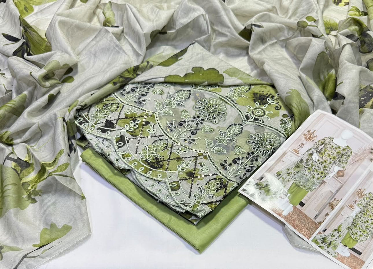Boring Daman Embroidered Collection
