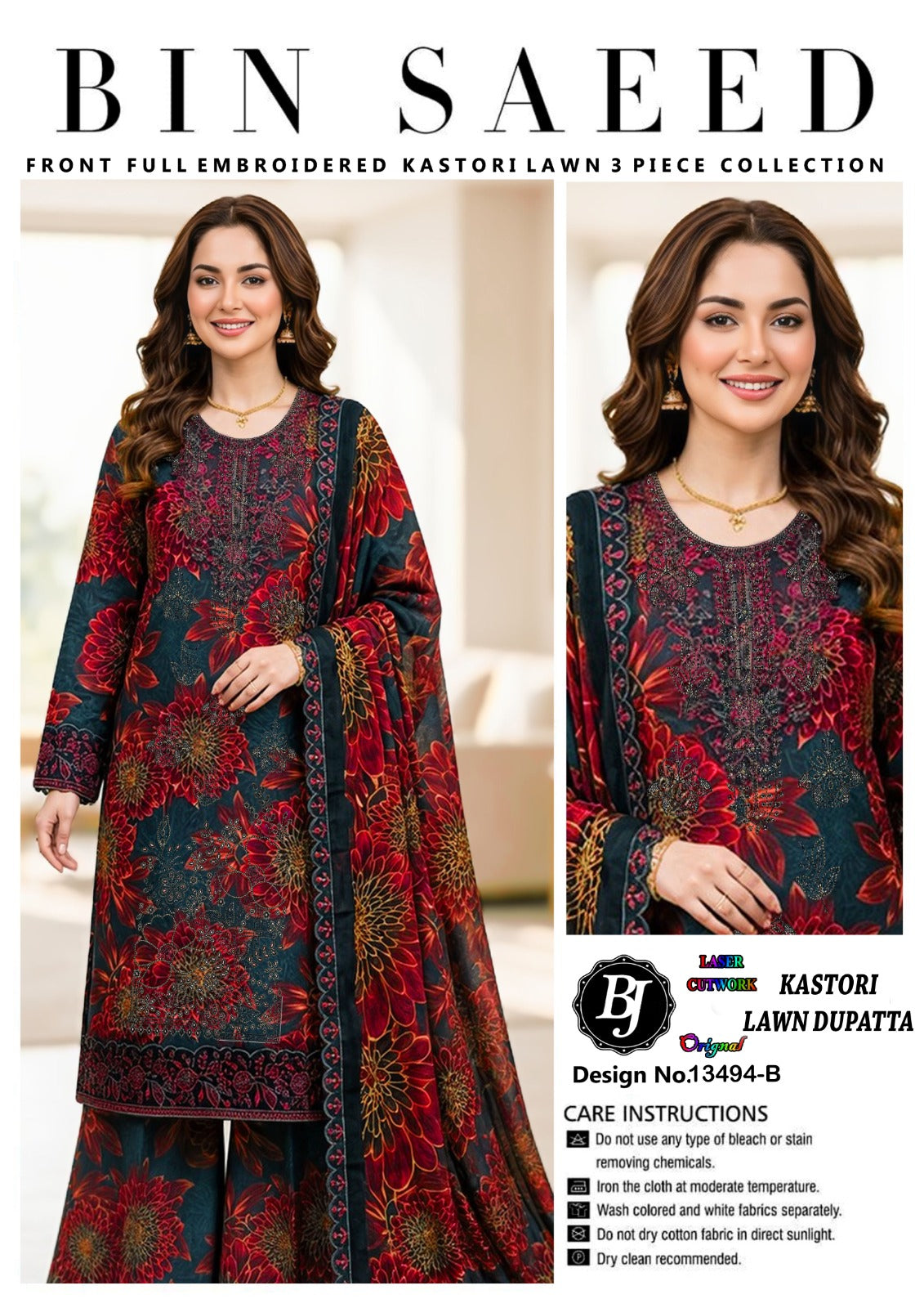 BJ Cotton Dupatta