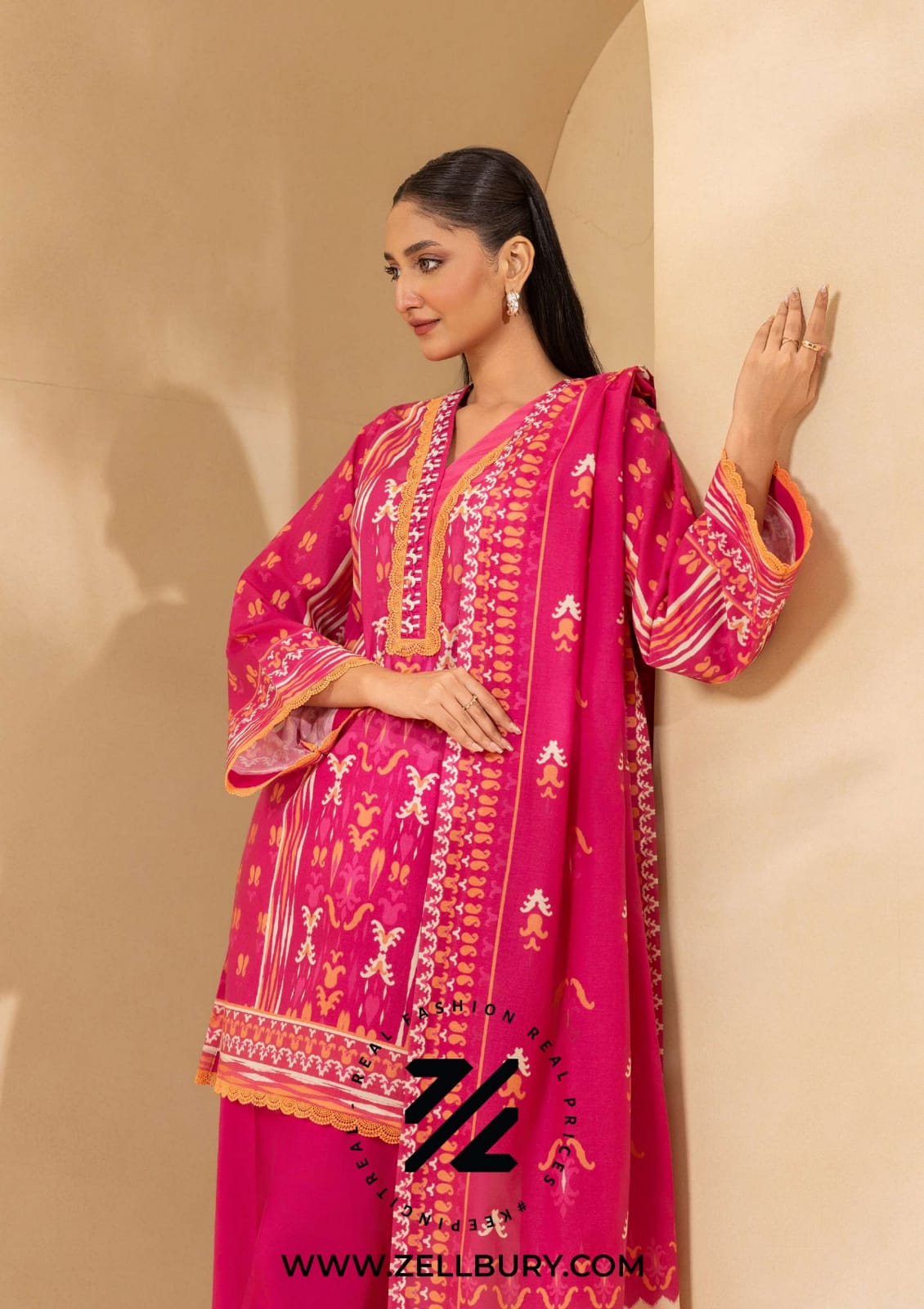 ZELLBURY LAWN Printed 3 PIECE Collection VOL-6 2026