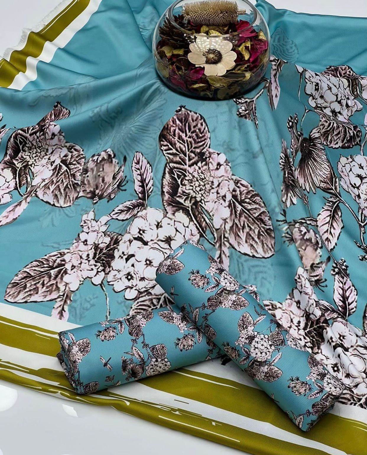 Floral Digital Printed